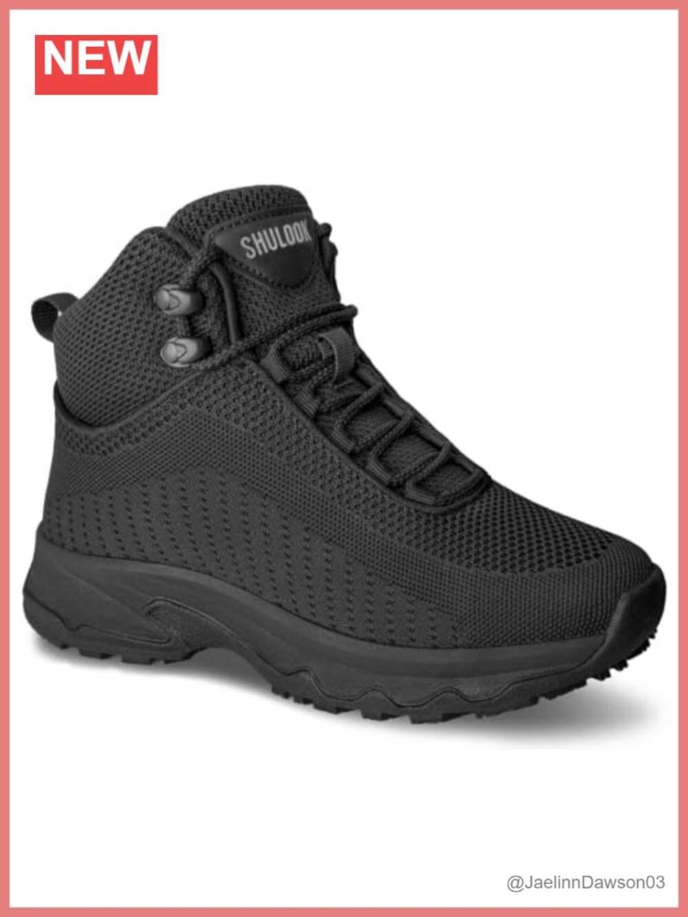 Non Slip Work Boots Womens Mid High Ankle Support Slip Resistant Kitchen Shoes